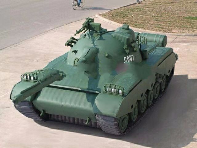 松溪军用充气坦克车