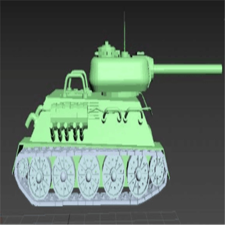 松溪充气军用坦克模型